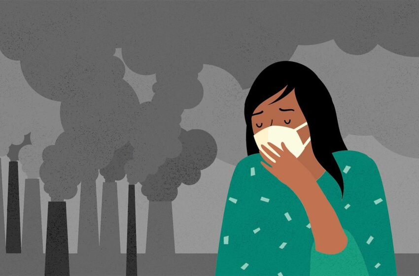 শিশুরা বায়ুদূষণের শিকার।