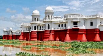 রুদ্রসাগরের বিবর্ণ জলাশয়ে ঝুঁকির মুখে পর্যটন