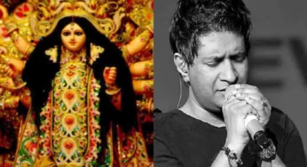 কলকাতায় দুর্গাপুজোর থিম কেকে