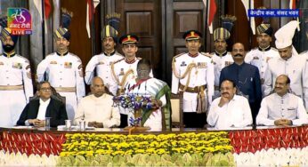 ১৫তম রাষ্ট্রপতি হিসাবে শপথ নিলেন দ্রৌপদী র্ম