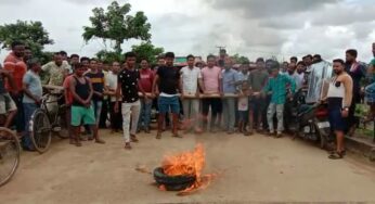 ফের রাস্তা অবরোধ!!