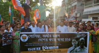 রাষ্ট্রপতিকে ‘রাষ্ট্রপত্নী’ বলে তুমুল বিতর্কের মুখে অধীর ও কংগ্রেস