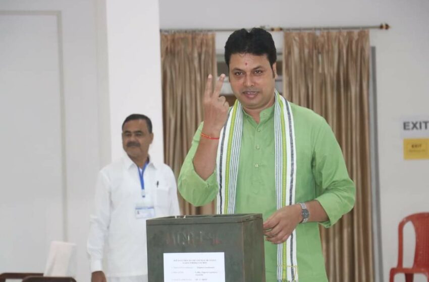 রাজ্যসভার সাংসদ পদে জয়ী বিপ্লব