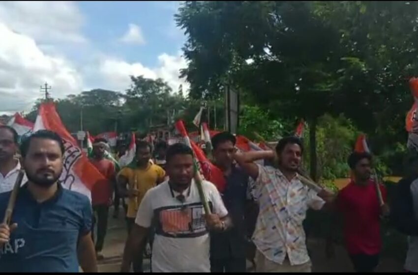 বিশালগড়ে জাগছে কংগ্রেস!!