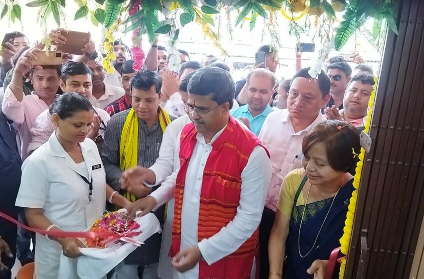 ফটিকটায় প্রাথমিক স্বাস্থ্য কেন্দ্রের উদ্বোধন