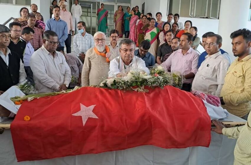  প্রয়াত প্রাক্তন বাম বিধায়ক!!