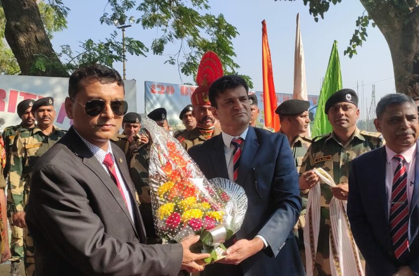 আগরতলায় বিজিবি-বিএসএফ তিন দিনের বৈঠক শুরু!!