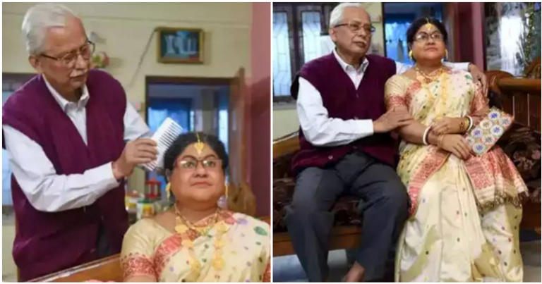  আড়াই লক্ষ টাকা ব্যয়ে করোনায় মৃত স্ত্রীর সিলিকনের মূর্তি বানালেন স্বামী