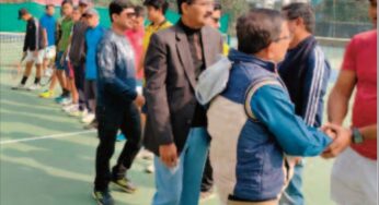 ভূপেন স্মৃতি রাজ্য টেনিস শুরু