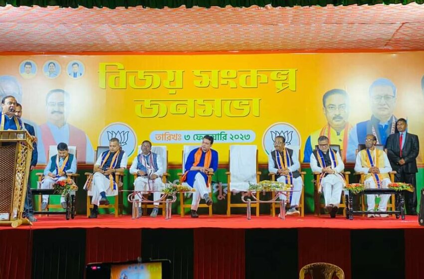 গেরুয়া প্রচারে ঝড় নেতৃত্বের