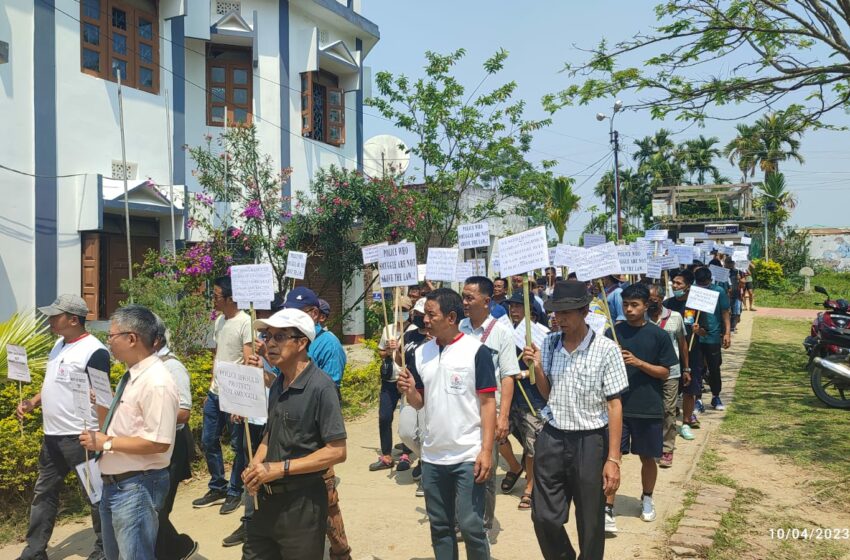 ভাংমুন থানার ও সি’র বিরুদ্ধে বিক্ষোভ, ডেপুটেশন!!