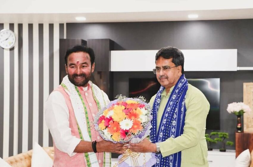 উন্নয়নকর্ম খতিয়ে দেখতে রাজ্যে এলেন কেন্দ্রীয় মন্ত্রী