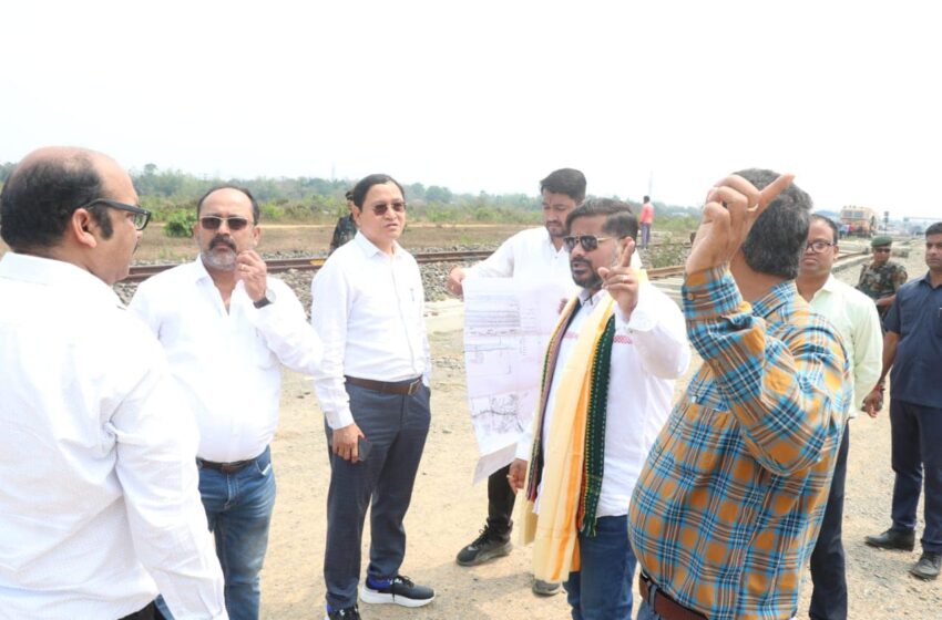 আগরতলা-আখাউড়া রেলপথ পরিদর্শনে রেল বোর্ড সদস্য