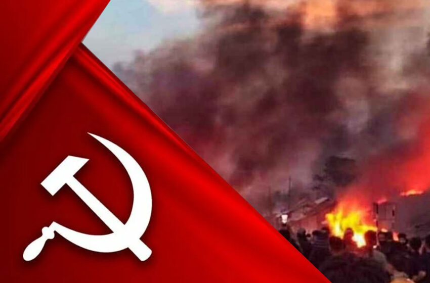 মণিপুরে সিপিএম প্রতিনিধি দল।