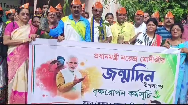  স্বচ্ছ ভারত ও বৃক্ষরোপণ কর্মসূচি।