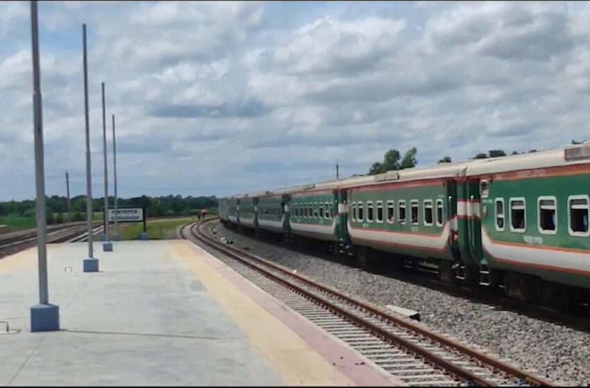 চলাচলের জন্য প্রস্তুত রেলরুট।