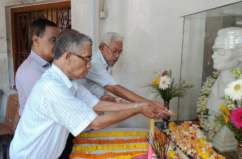 সম্পাদকের প্রয়ান দিবসে শ্রদ্ধার্ঘ্য