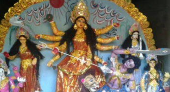 প্রবাসে পুজো, আয়ারল্যান্ডের উত্তর-পশ্চিম প্রান্তের এই দুর্গাপূজার থিম “গ্রাম বাংলা”!!
