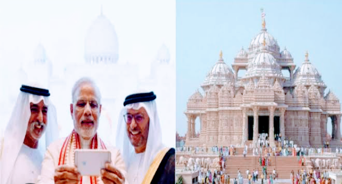  মোদির হাতে উদ্বোধনের প্রহর গুনছে আবু ধাবির প্রথম হিন্দু মন্দির।