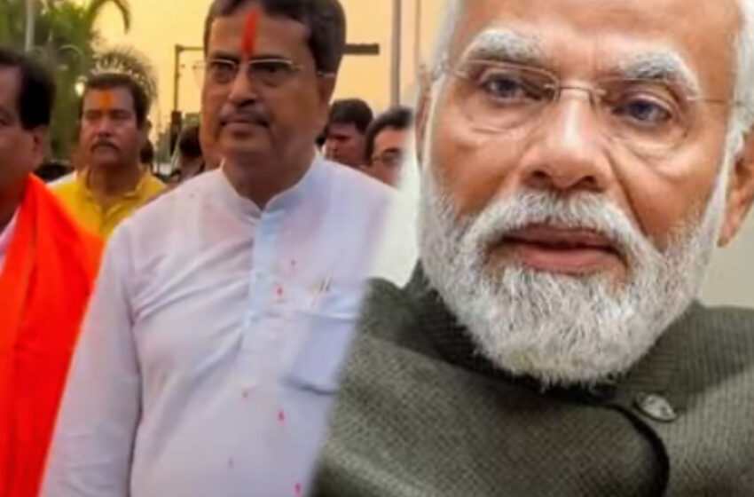 প্রধানমন্ত্রী মোদির শপথের প্রহর গুনছে দেশ: মুখ্যমন্ত্রী!!