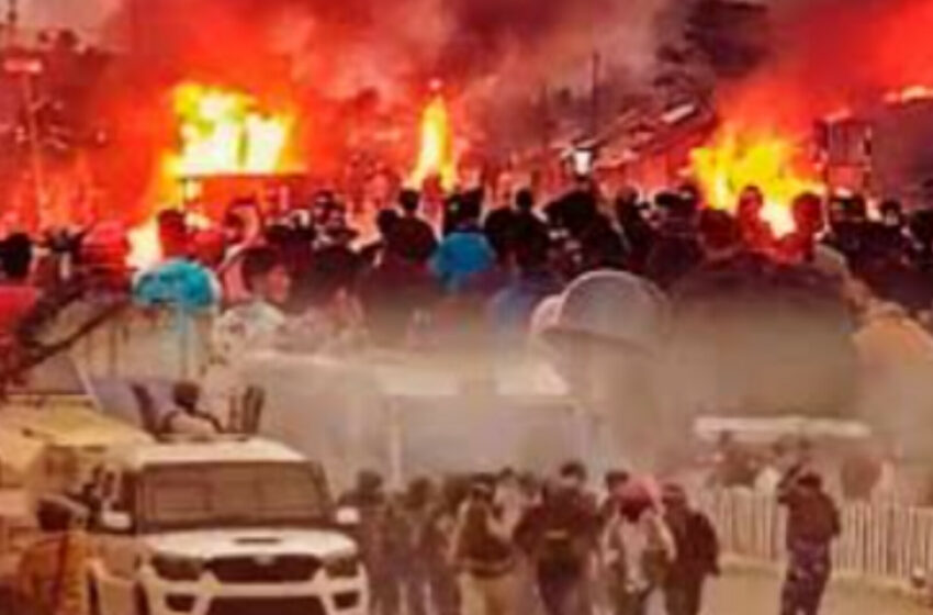 উত্তপ্ত মণিপুর! CRPF-সহ মৃ*ত,১০ জঙ্গি,!!