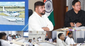 রাজ্যের পর্যটন শিল্পের বিকাশে,সি-প্লেন পরিষেবা চালুর উদ্যোগ চলছে: সুশান্ত!!
