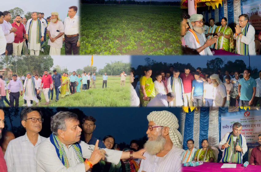 আলু, ধান, সবজির সাথে ডাল চাষেও এগোচ্ছে ত্রিপুরা : রতন!!