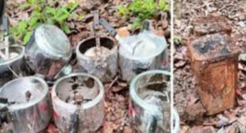 ছত্রিশগড়ের জঙ্গলে প্রেসার কুকারে বোমা তৈরি!!