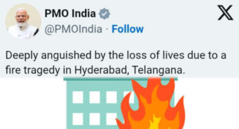 চারমিনারের নিকট বহুতলে ভয়াবহ অগ্নিকাণ্ডে, শিশু-সহ মৃত অন্তত আট, বহুতলে আটকা বহু!!