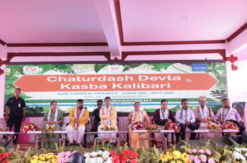  পর্যটন দপ্তরের ২ প্রকল্পের শিলান্যাস করে মুখ্যমন্ত্রী,ধর্মীয় স্থানগুলিকে আরও আকর্ষণীয় করছে সরকার!!