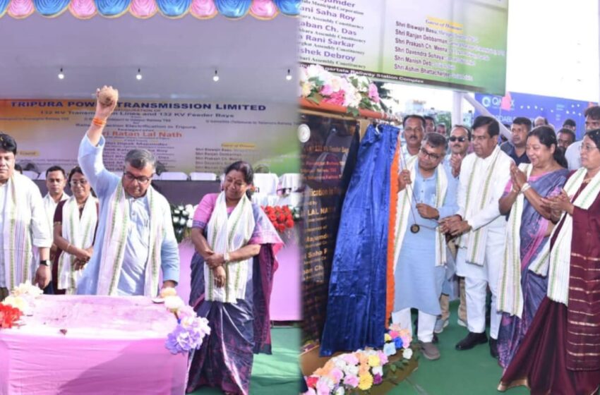 ত্রিপুরায় ২৭১ কিমি রেলপথের বিদ্যুতায়ন সম্পূর্ণ: বিদ্যুৎমন্ত্রী!!