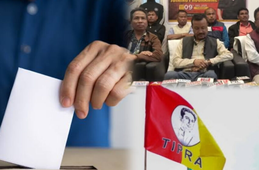  এডিসি ও ভিলেজ তিপ্রা মথার দখলে থাকবে দাবি পূর্ণচন্দ্রের!!