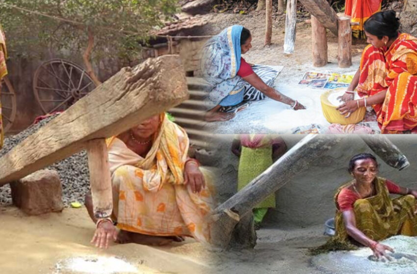  ঢেঁকি আজ কোণঠাসা জাদুঘরই শেষ ভরসা!!