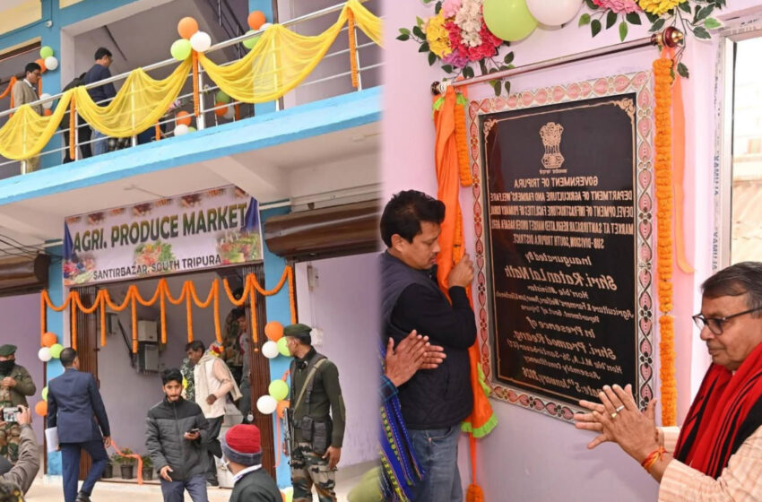  দক্ষিণে দুই মার্কেট স্টল উদ্বোধন করে মন্ত্রী রতন,ভবিষ্যতে সব বাজারেই হবে ই-নাম স্টল!!