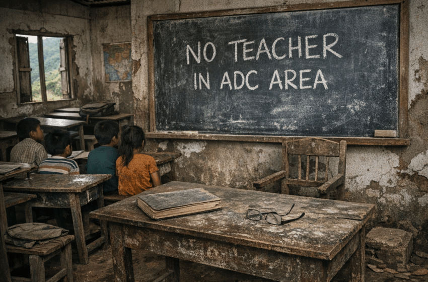  ভেঙে পড়েছে এডিসির শিক্ষা ব্যবস্থা,কাঞ্চনপুরে ১৪৯টি স্কুলে কার্যত পঠনপাঠন বন্ধ!!