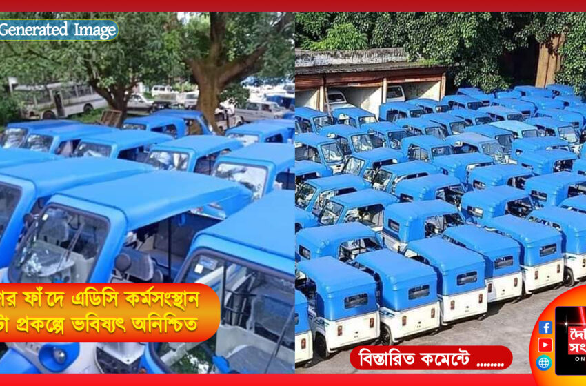  ঋণের ফাঁদে এডিসি কর্মসংস্থান অটো প্রকল্পে ভবিষ্যৎ অনিশ্চিত