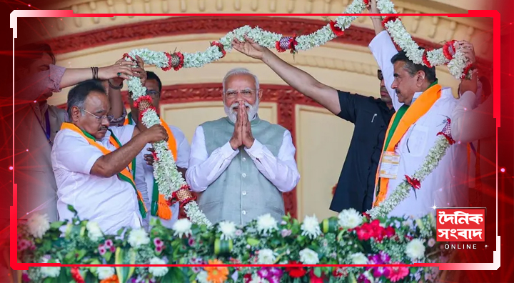  ব্রিগেডে মোদি, “আসল চোর কে তা পশ্চিমবঙ্গের মানুষ ভালই জানে”