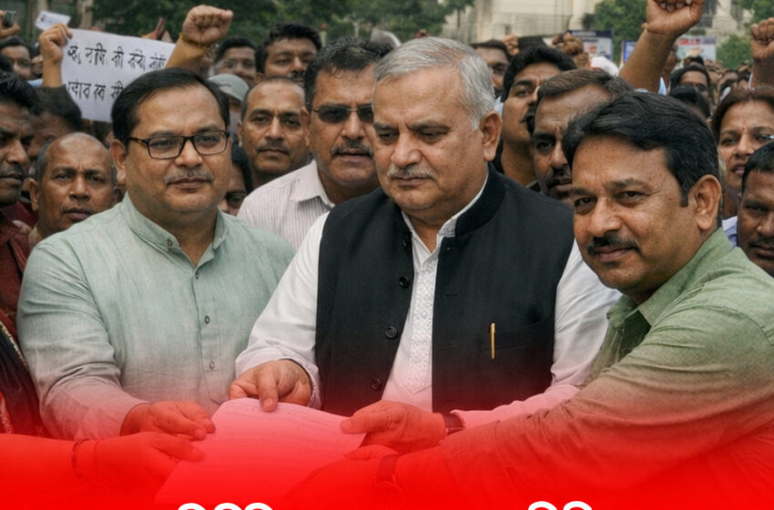  জনপ্রতিনিধিদের কাছে স্মারকলিপি পেশ;     এসএসএ শিক্ষকদের বঞ্চনা ইস্যুতে সরগরম হবে বিধানসভা