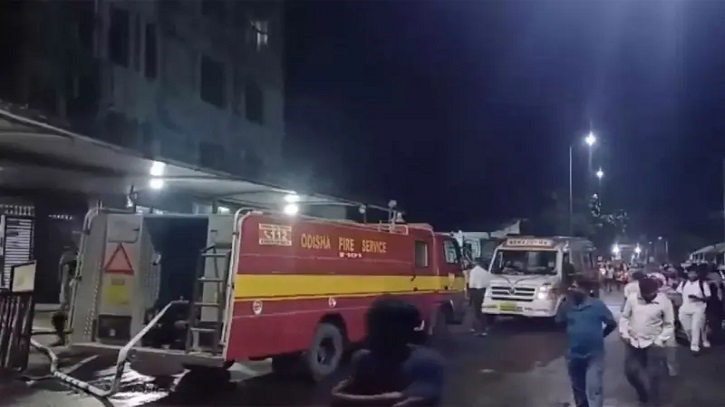  ওড়িশার হাসপাতালে ভয়াবহ আগুনে মৃত্যু ১০ রোগীর!!