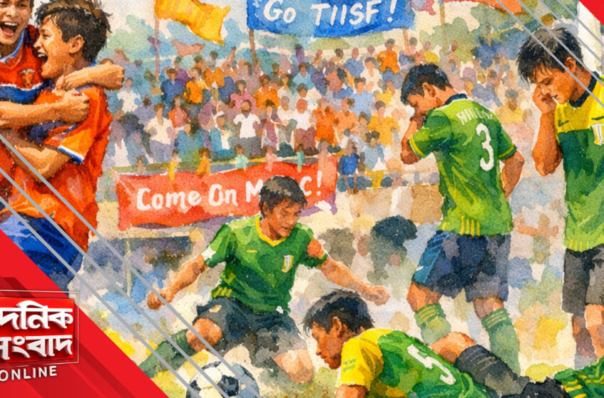  গোলের বন্যায় বিধ্বস্ত মধুবন ডুকলি, জয় টিআইএসএফের!!