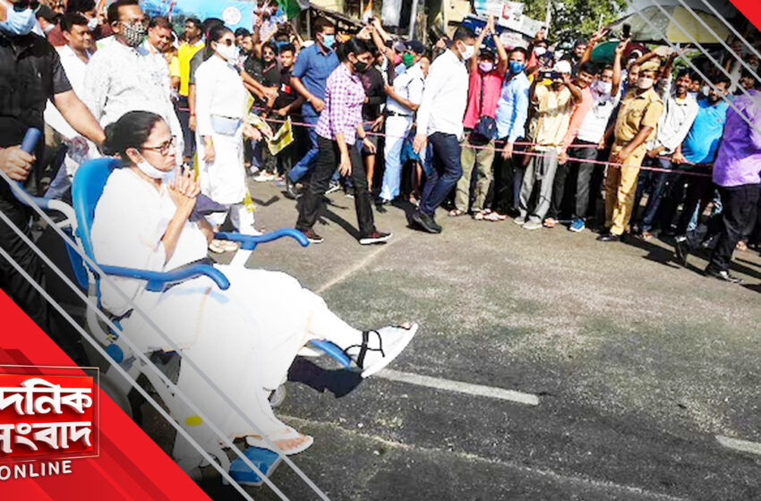  একুশে পা ভাঙেনি মমতার, রিপোর্ট দেখিয়ে দাবি শুভেন্দুর, তদন্তের ঘোষণা